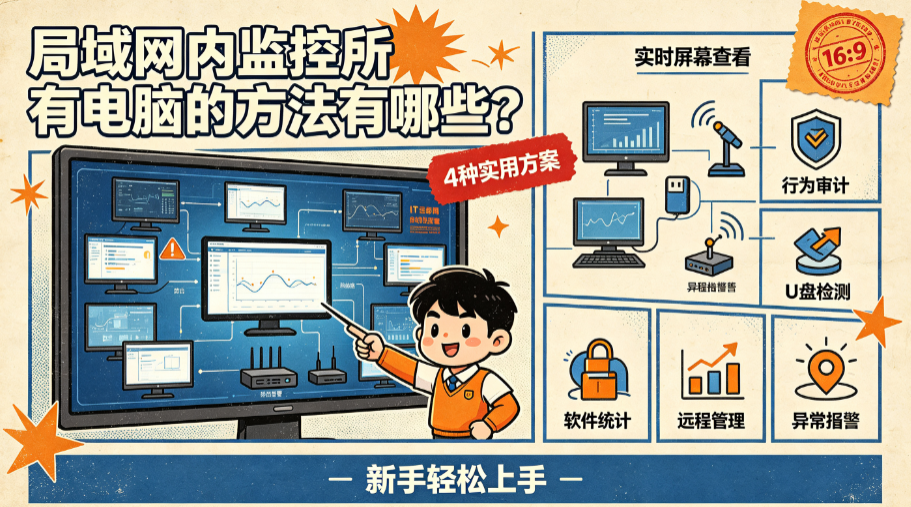局域网内监控所有电脑的方法有哪些?4 种实用方案,新手轻松上手(图1) image.png