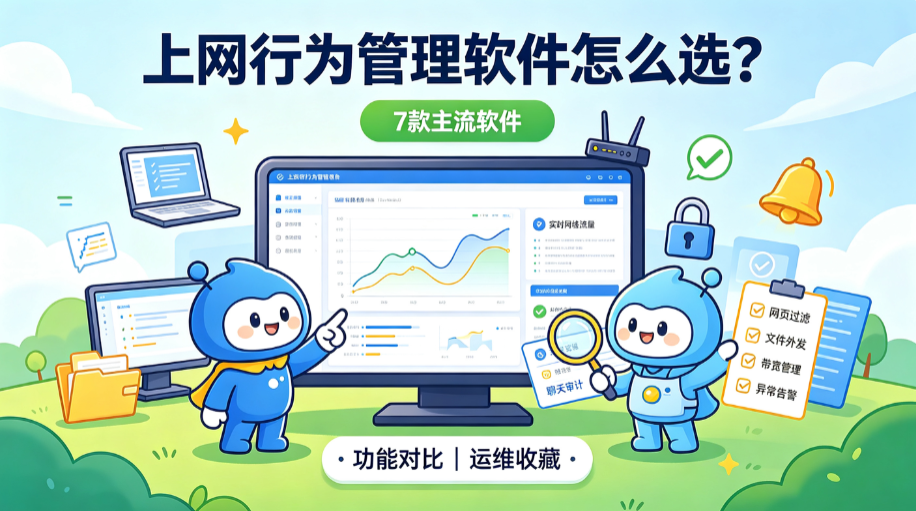 上网行为管理软件哪家强?7 款上网行为管理软件,企业运维收藏(图1) image.png
