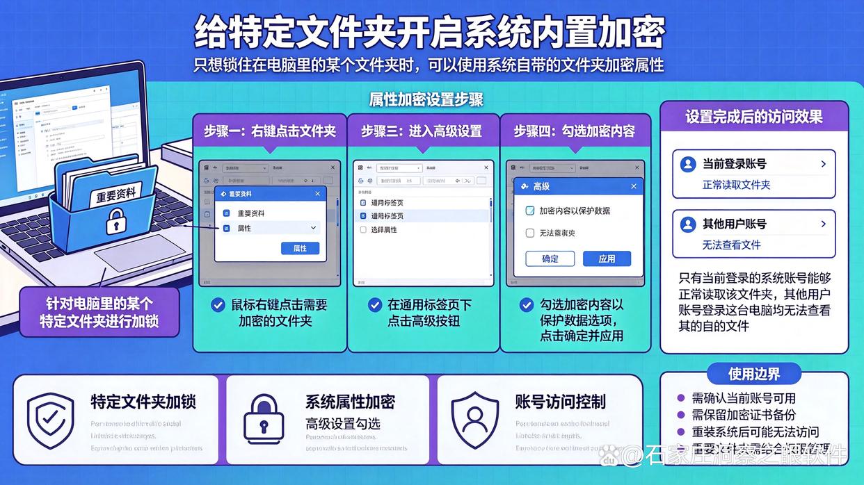 电脑加密怎么设置?快来试试这6个电脑加密方法,快学起来了(图7) 电脑加密怎么设置?快来试试这6个电脑加密方法,快学起来了(图7)