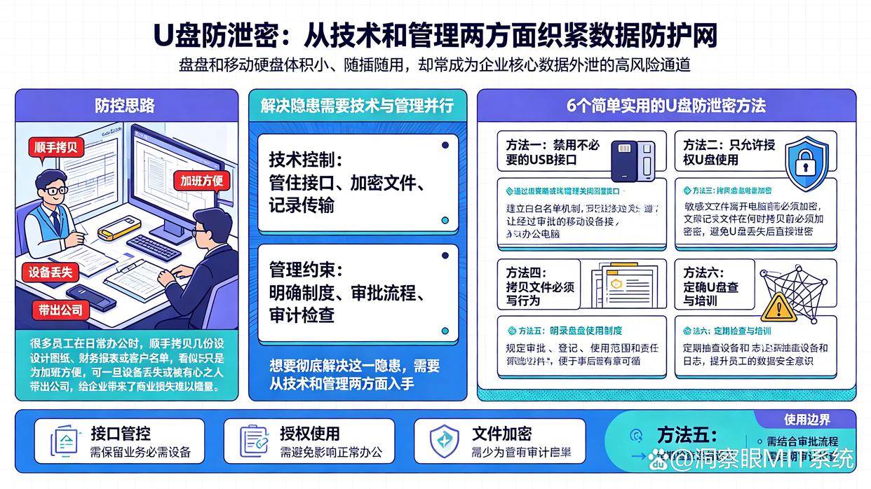 U盘老泄密怎么办?分享6个简单实用的U盘防泄密方法,建议码住(图1) U盘老泄密怎么办?分享6个简单实用的U盘防泄密方法,建议码住(图1)