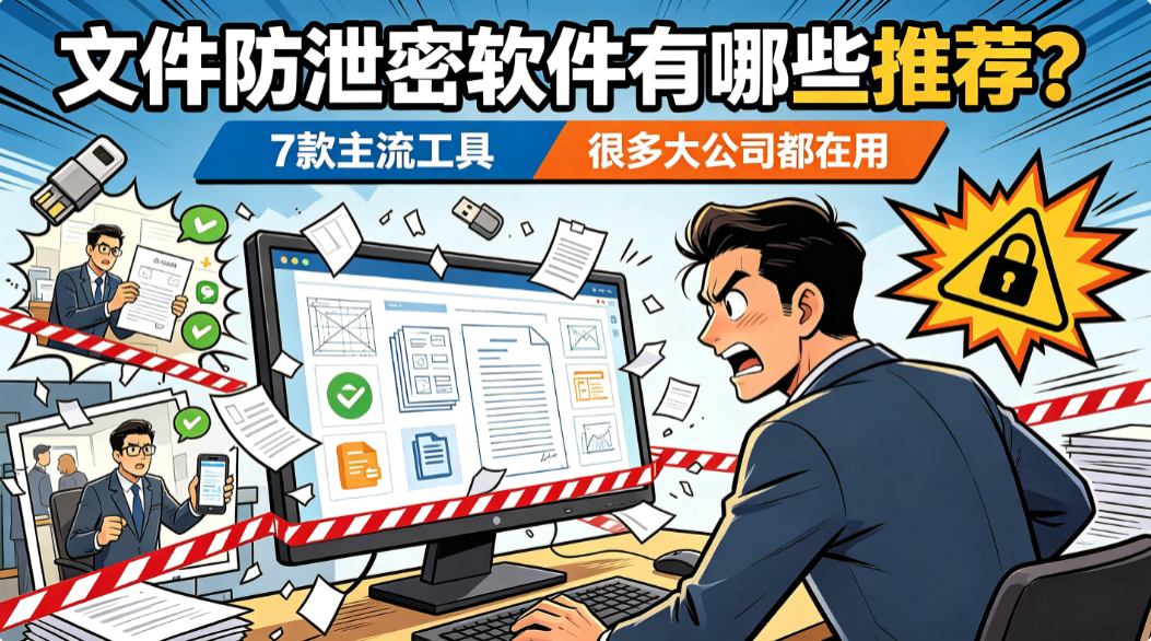 文件防泄密软件有哪些推荐?7 款主流工具,很多大公司都在用(图1) image.png
