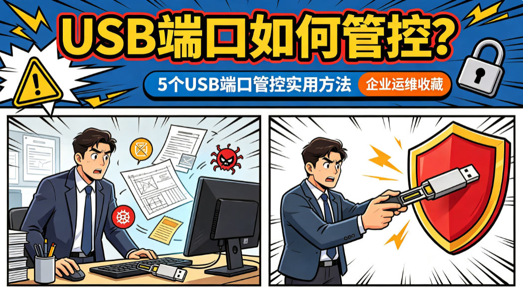 USB 端口如何管控?5 个 USB 端口管控实用方法,企业运维收藏(图1) image.png