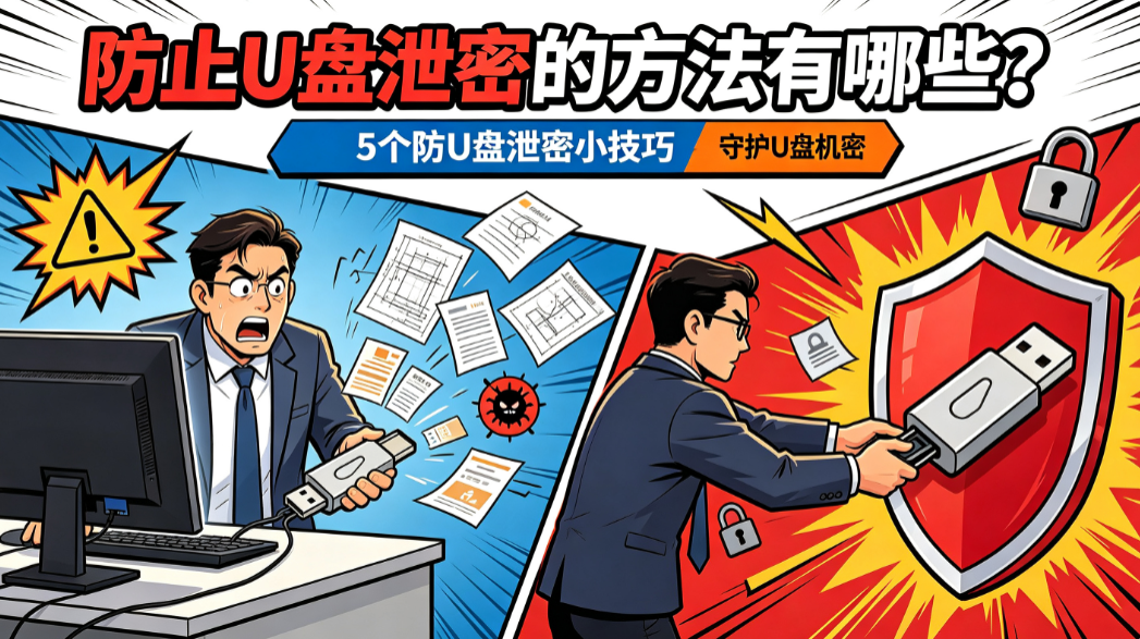 防止 U 盘泄密的方法有哪些?5 个防 U 盘泄密小技巧,守护 U 盘机密(图1) image.png