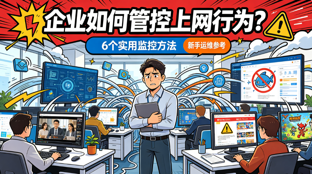 企业如何管控上网行为?6 个实用监控方法,新手运维参考(图1) image.png
