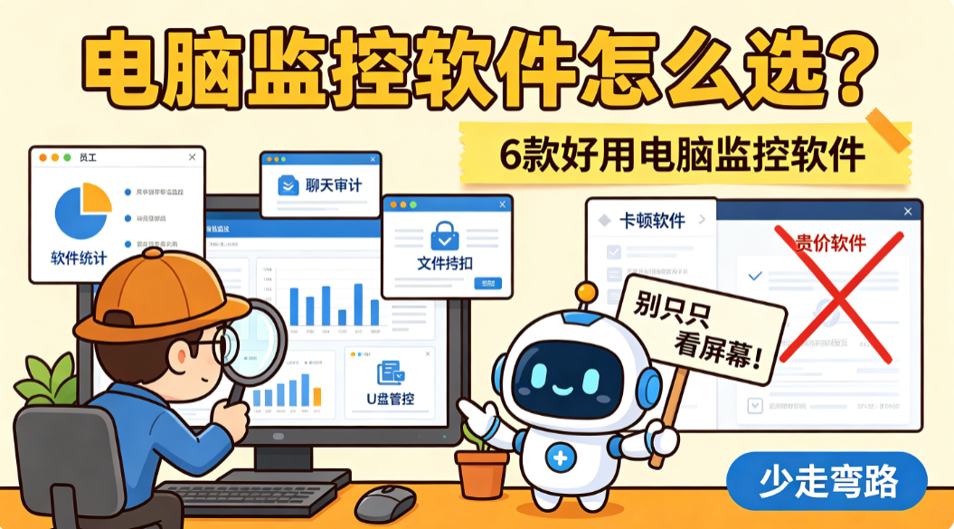 电脑监控软件怎么选?6 款好用电脑监控软件盘点,少走弯路(图1) image.png