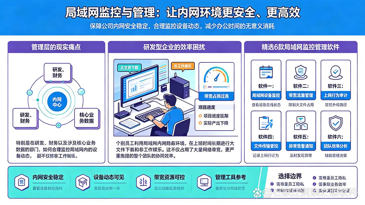 内网如何监控？分享6款好用的局域网监控软件，建议码住试试(图1)