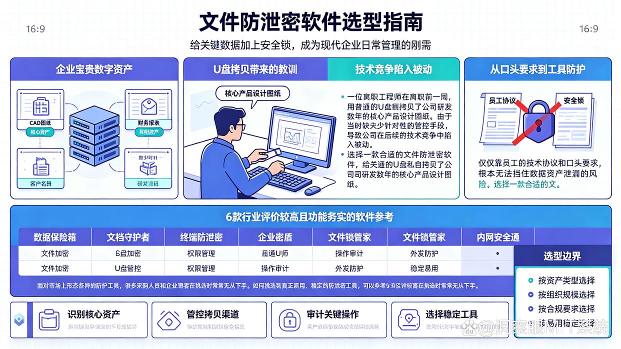 文件防泄密软件怎么选?推荐6款好用的文件防泄密软件,码住了(图1) 文件防泄密软件怎么选?推荐6款好用的文件防泄密软件,码住了(图1)