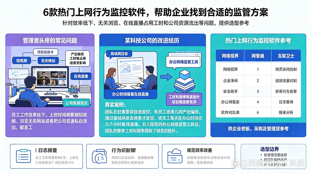上网行为监控系统怎么选?推荐6款热门的上网行为监控软件,26最新(图1) 上网行为监控系统怎么选?推荐6款热门的上网行为监控软件,26最新(图1)