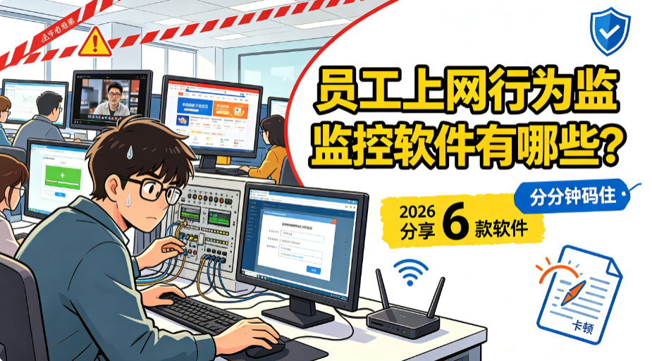 员工上网行为监控软件有哪些?2026 分享 6 款软件,分分钟码住(图1) image.png