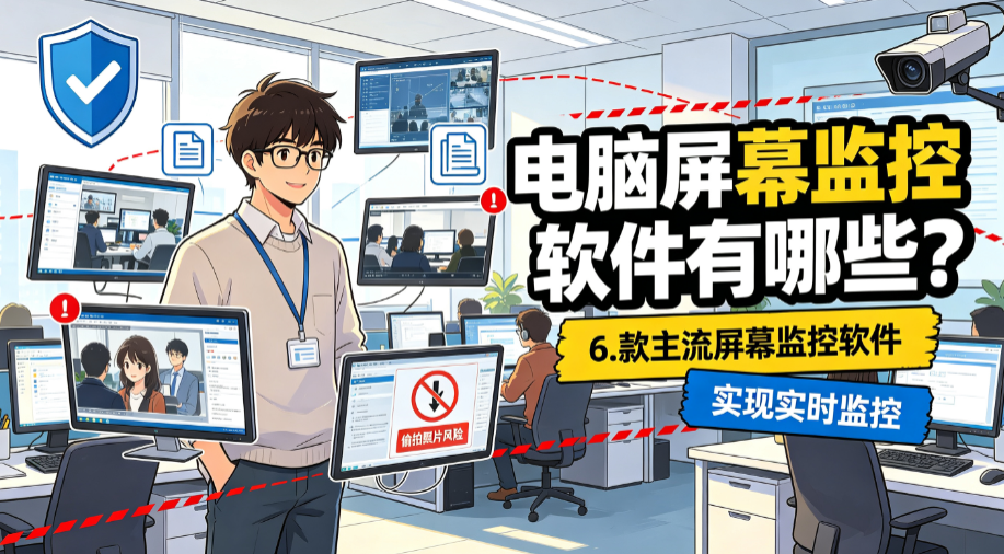 电脑屏幕监控软件有哪些?6 款主流屏幕监控软件,实现实时监控(图1) image.png