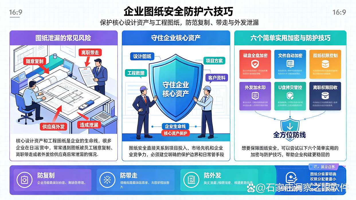 怎么给图纸加密？教你6个简单实用的图纸加密小技巧，26最新