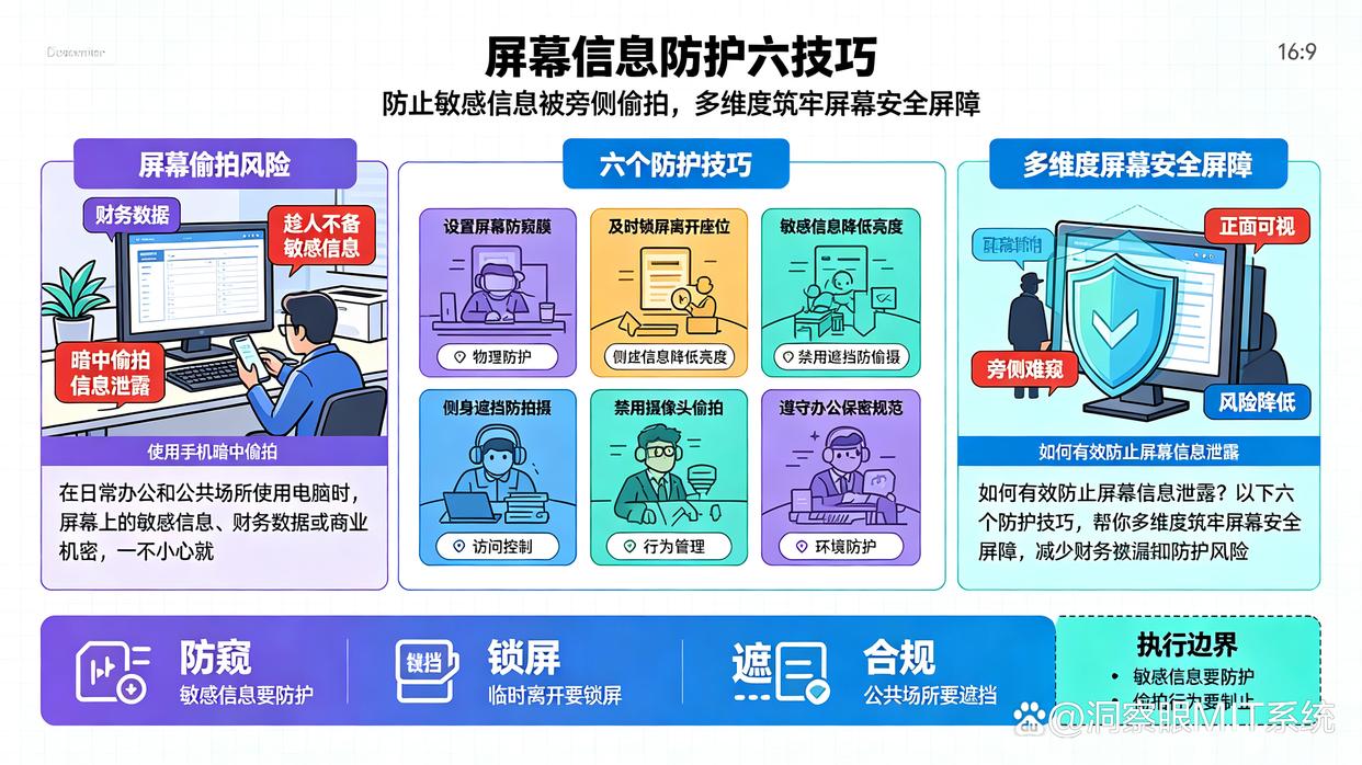 电脑屏幕被偷拍?教你6个防止屏幕被偷拍的小技巧,建议试试(图1) 电脑屏幕被偷拍?教你6个防止屏幕被偷拍的小技巧,建议试试(图1)