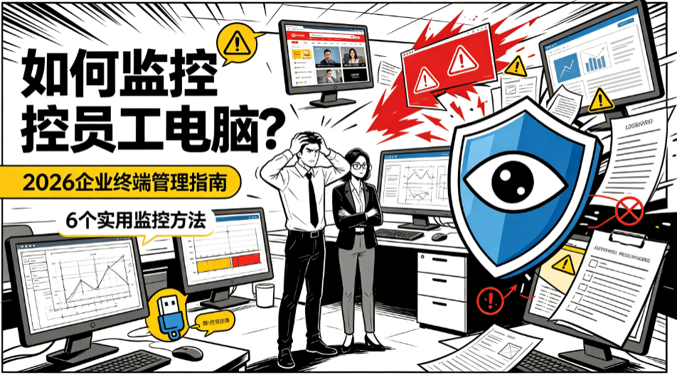 如何监控员工电脑?6 个实用监控方法,2026 企业终端管理指南(图1) image.png