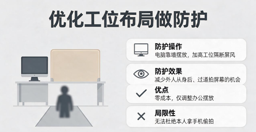 屏幕被拍照泄密怎么办?教你 5 个实用电脑屏幕防拍照方法(图6) 屏幕被拍照泄密怎么办?教你 5 个实用电脑屏幕防拍照方法(图6)