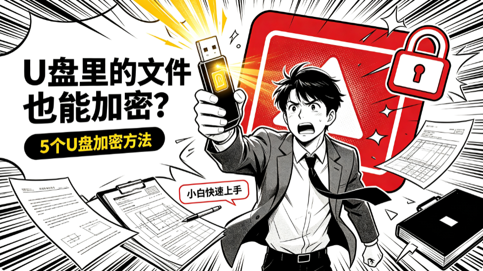 U 盘里的文件也能加密?5 个 U 盘加密方法,小白快速上手(图1) image.png