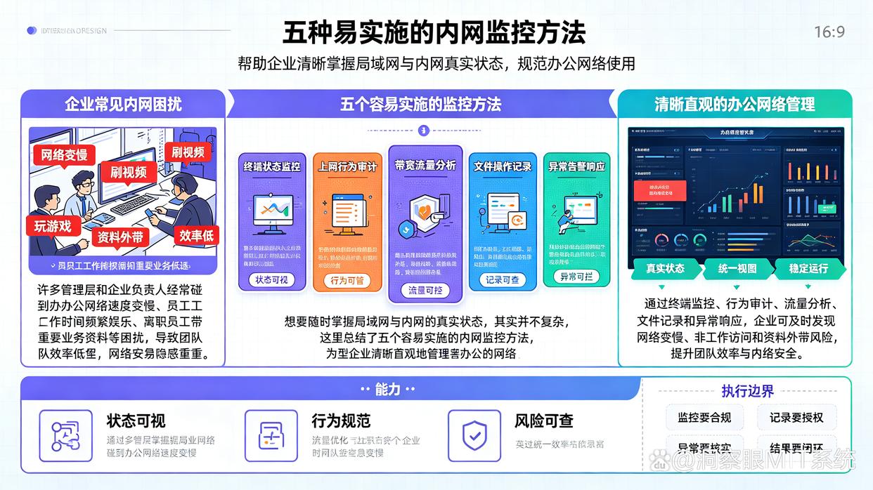 想实时监控内网动态？教你5个内网监控方法，分分钟学会掌握(图1)