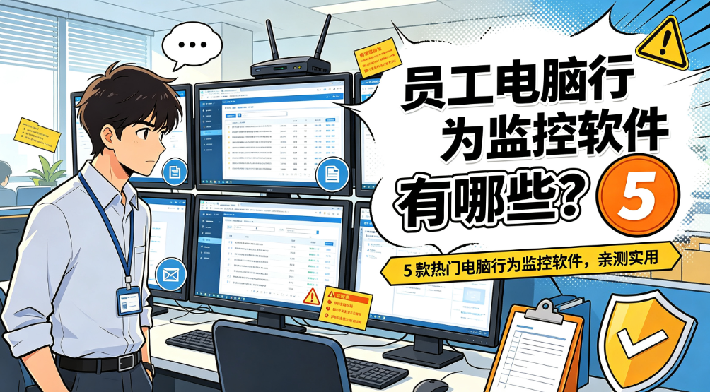 员工电脑行为监控软件有哪些?5 款热门电脑行为监控软件,亲测实用(图1) image.png
