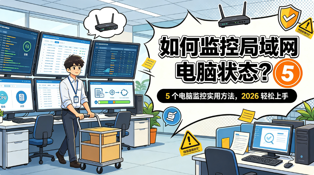 如何监控局域网电脑状态?5 个电脑监控实用方法,2026 轻松上手(图1) image.png