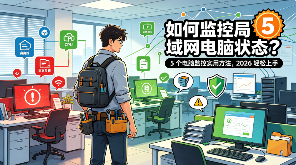 如何监控局域网电脑状态?5 个电脑监控实用方法,2026 轻松上手(图1) image.png