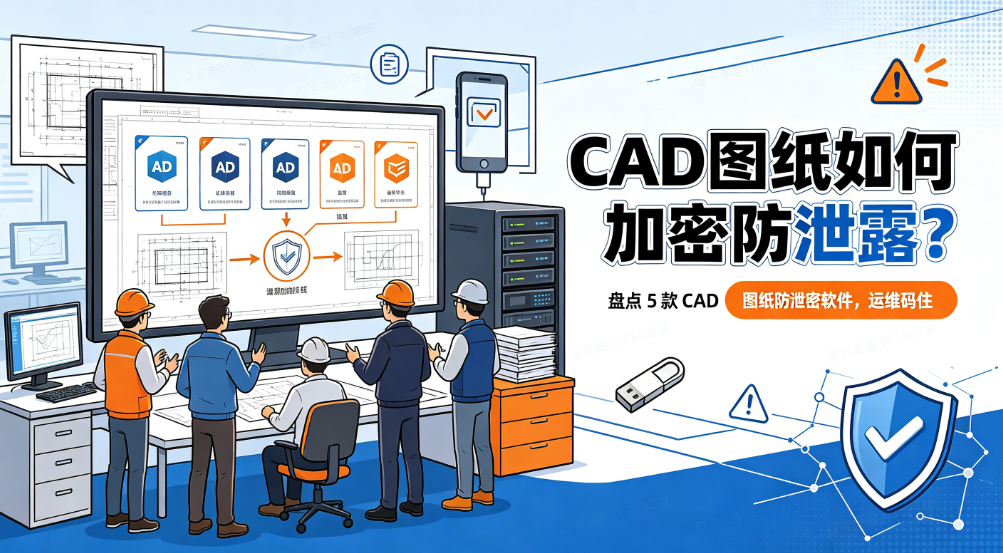 CAD 图纸如何加密防泄露?盘点 5 款 CAD 图纸防泄密软件,运维码住(图1) image.png