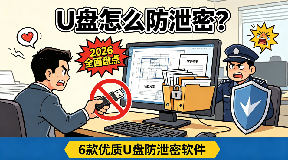 U 盘怎么防泄密?2026 年 6 款优质 U 盘防泄密软件全面盘点(图1) image.png