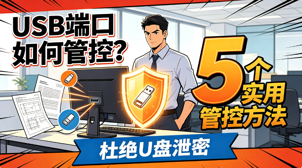 USB 端口如何管控?分享 5 个实用管控方法,杜绝 U 盘泄密(图1) image.png