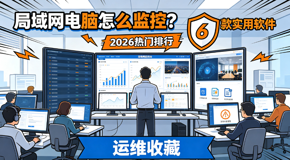 局域网电脑怎么监控?2026 六款内网监控软件,运维收藏(图1) image.png