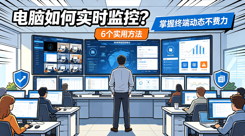 电脑如何实时监控?6 个电脑实时监控实用方法,掌握终端动态不费力(图1) image.png