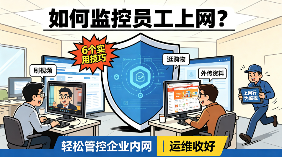 如何监控员工上网?6 个上网行为监控实用技巧,轻松管控企业内网(图1) image.png