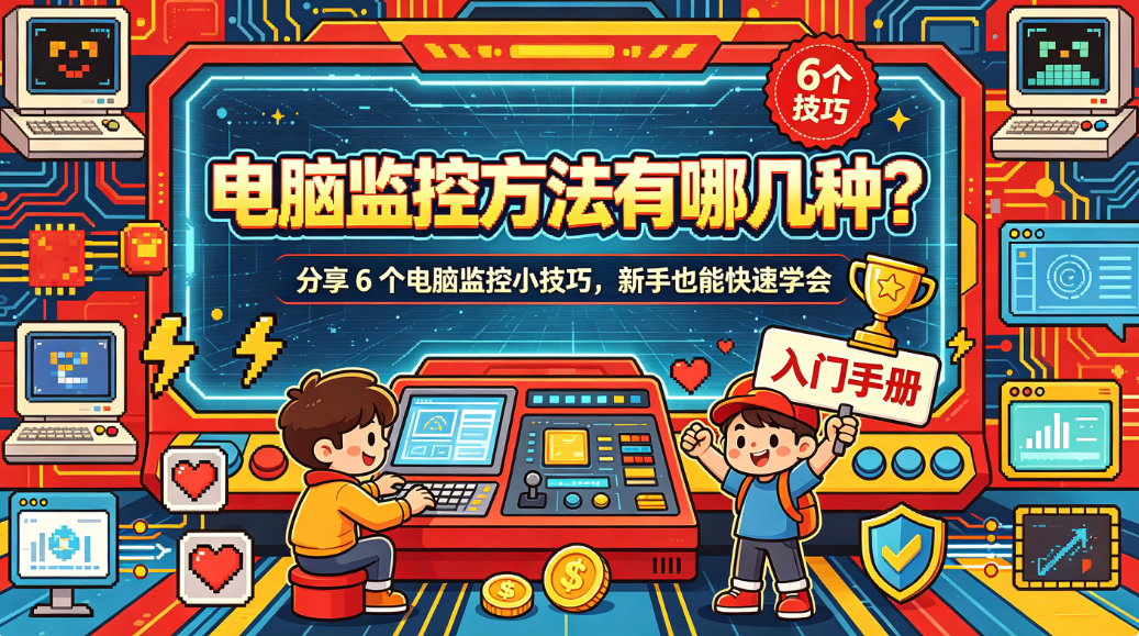 电脑监控方法有哪几种? 6 个电脑监控小技巧,新手也能快速学会(图1) image.png