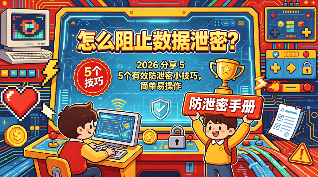 怎么阻止数据泄密?2026 分享 5 个有效防泄密小技巧,简单易操作(图1) image.png