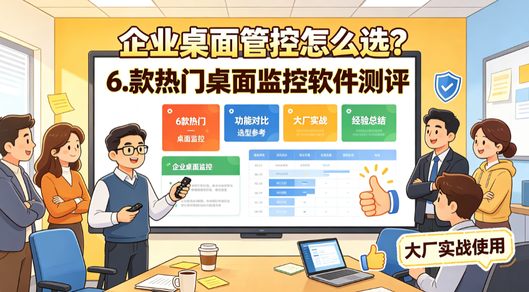 企业桌面管控怎么选?6 款热门桌面监控软件测评,大厂实战使用(图1) image.png