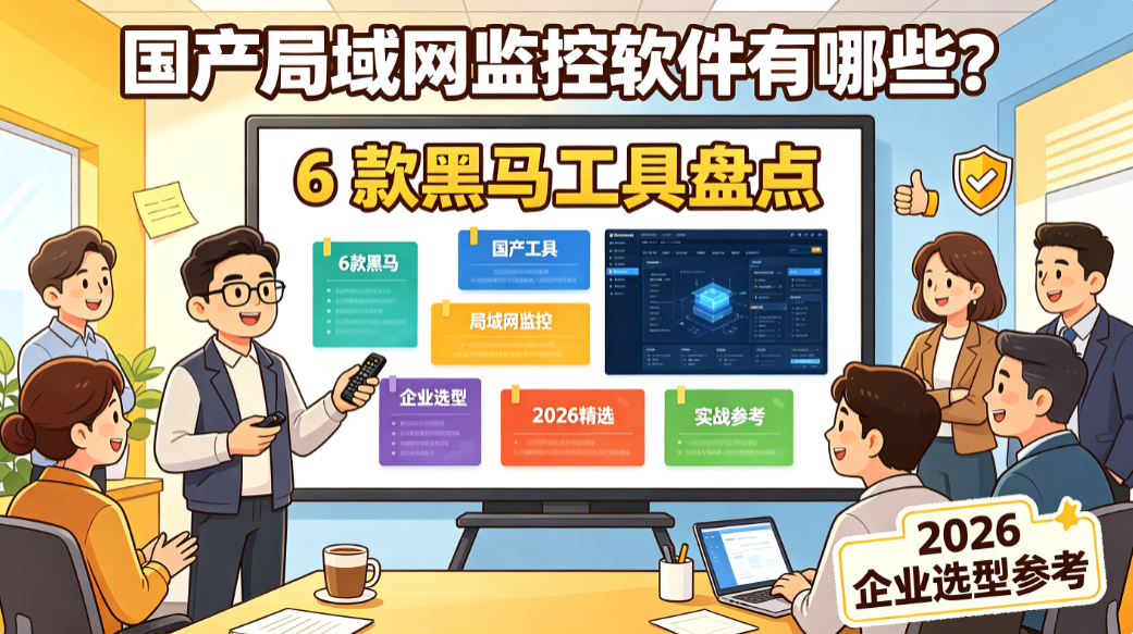 国产局域网监控软件有哪些?6 款黑马工具盘点,2026 企业选型参考(图1) image.png