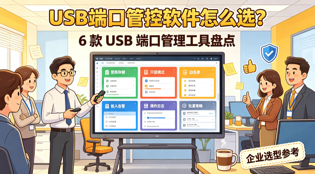 USB 端口管控软件怎么选?6 款 USB 端口管理工具盘点,企业选型参考(图1) image.png