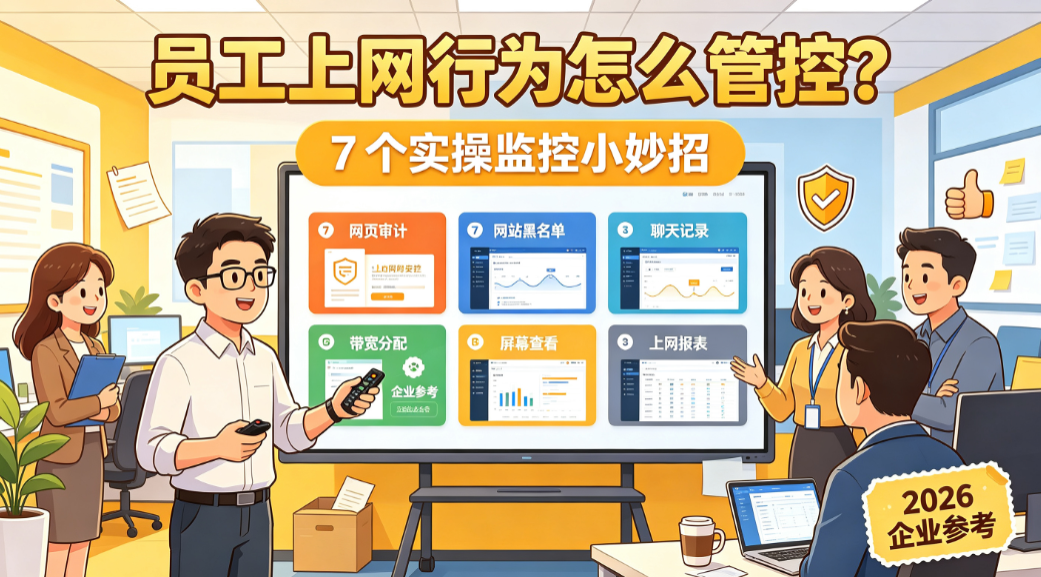 员工上网行为怎么管控?7 个实操监控小妙招,2026 企业参考(图1) image.png