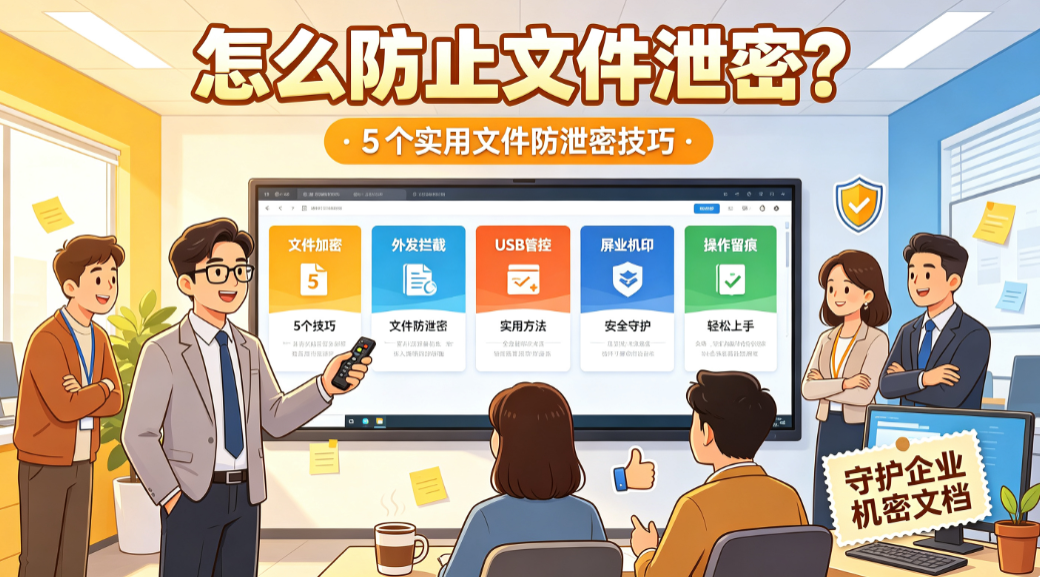 怎么防止文件泄密?5 个实用文件防泄密技巧,守护企业机密文档(图1) image.png