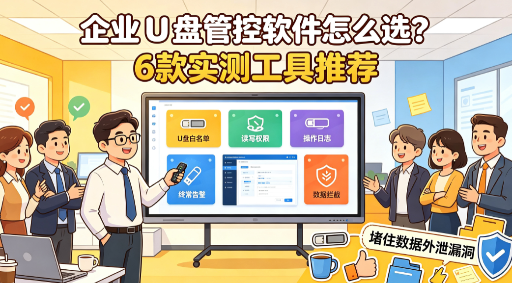 企业 U 盘管控软件怎么选?6 款实测工具推荐,堵住数据外泄漏洞(图1) image.png