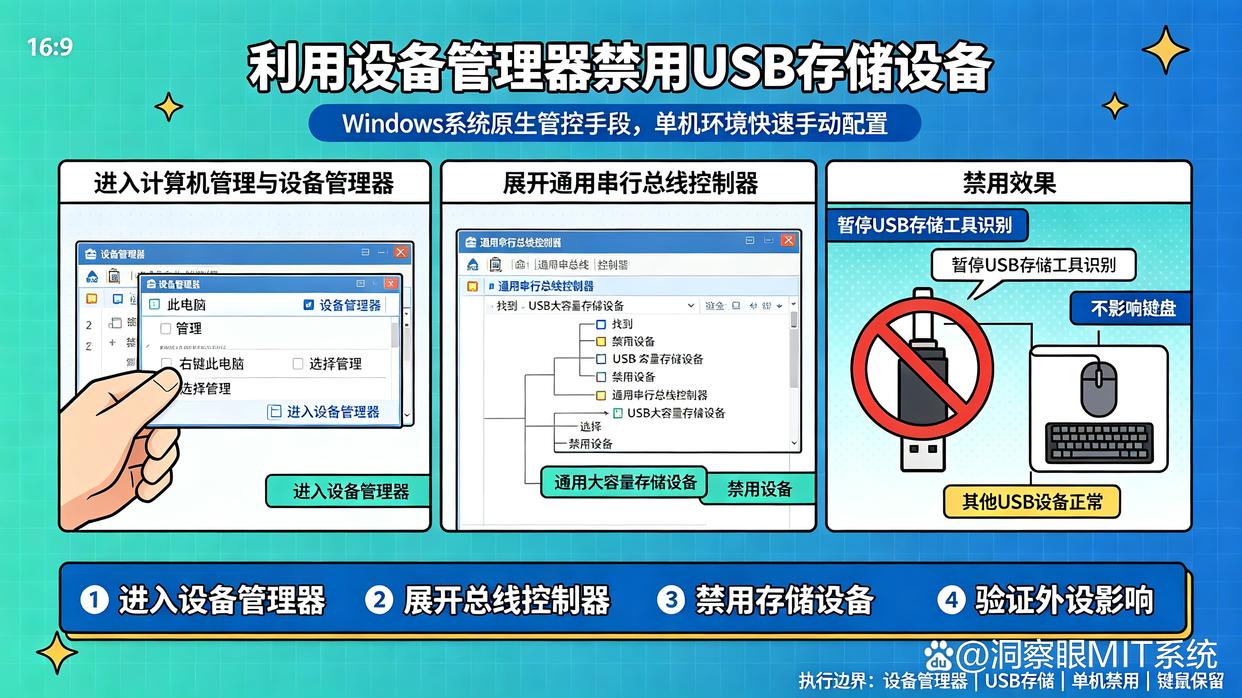 如何禁用电脑USB端口?教你6个禁用USB端口管控的小技巧,学起来(图6) 如何禁用电脑USB端口?教你6个禁用USB端口管控的小技巧,学起来(图6)