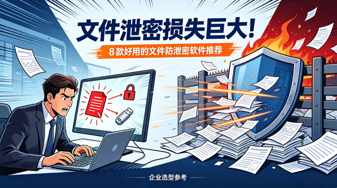 文件泄密损失巨大!8 款好用的文件防泄密软件推荐,企业选型参考(图1) image.png