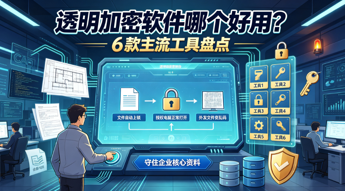 透明加密软件哪个好用?6 款主流工具盘点,守住企业核心资料(图1) image.png