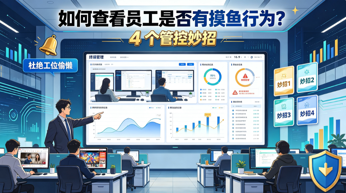 如何查看员工是否有摸鱼行为?4 个管控妙招,杜绝工位偷懒(图1) image.png