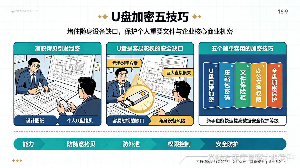 U盘里的文件怎么加密?给U盘加密的五个小技巧,快来试试(图1) U盘里的文件怎么加密?给U盘加密的五个小技巧,快来试试(图1)