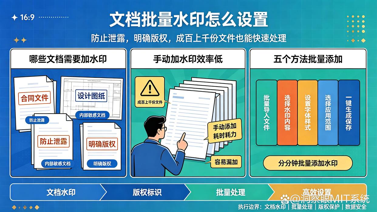 文档批量水印怎么设置?教你五个方法,快来码住了(图1) 文档批量水印怎么设置?教你五个方法,快来码住了(图1)