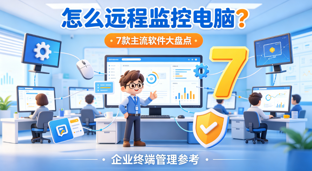 怎么远程监控电脑?7 款主流软件大盘点,企业终端管理参考(图1) image.png