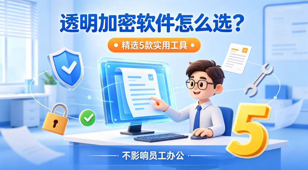 透明加密软件怎么选?精选 5 款实用工具,不影响员工办公(图1) image.png
