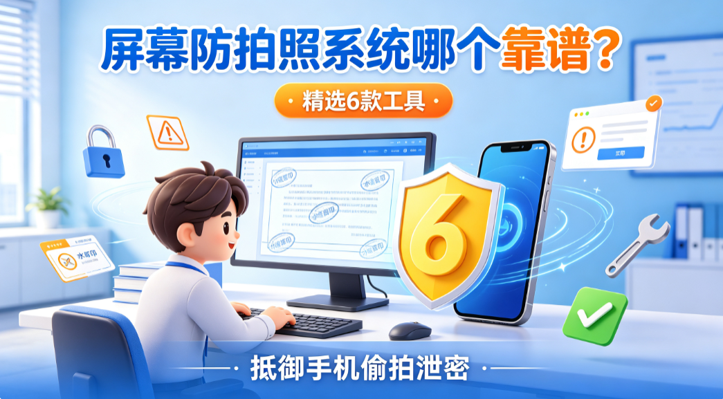 屏幕防拍照系统哪个靠谱?精选 6 款工具,抵御手机偷拍泄密(图1) image.png