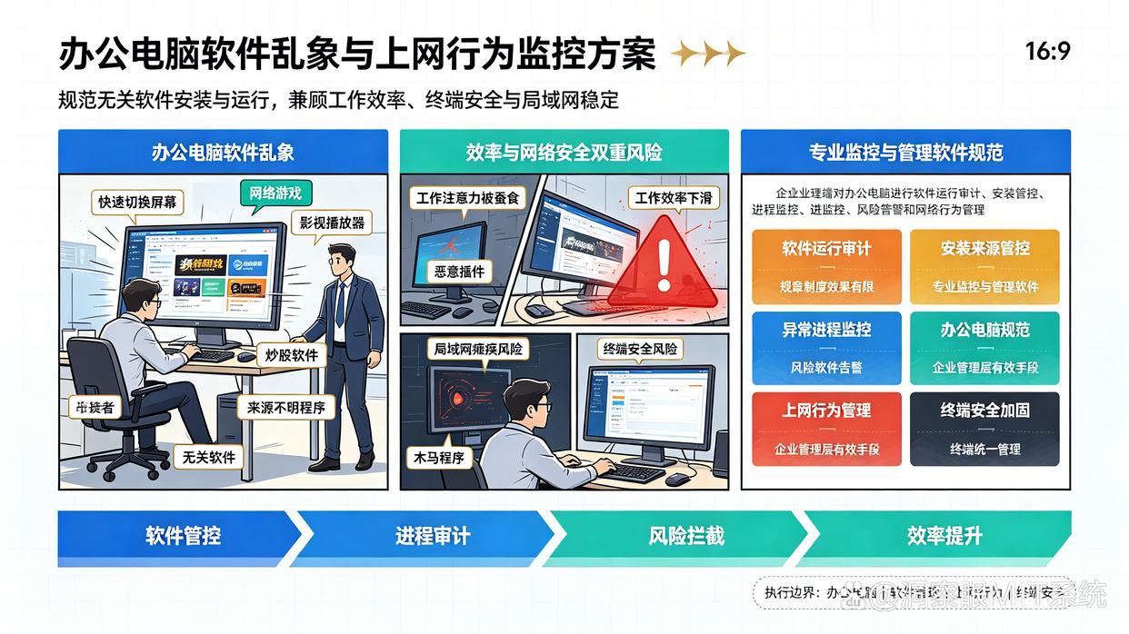 员工频繁安装与工作无关的软件,怎么处理?推荐六款上网行为监控软件,快来试试(图1) 员工频繁安装与工作无关的软件,怎么处理?推荐六款上网行为监控软件,快来试试(图1)