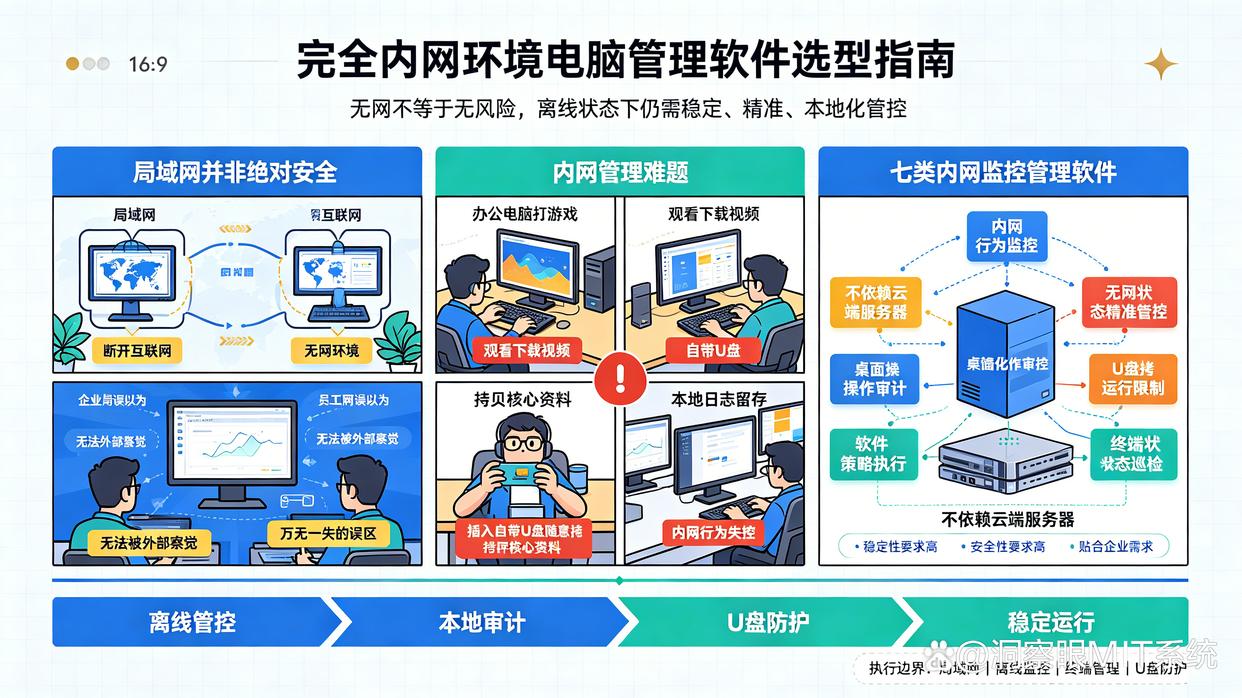 适合完全内网环境的电脑管理软件怎么选?分享7款内网监控软件,你看好哪个?(图1) 适合完全内网环境的电脑管理软件怎么选?分享7款内网监控软件,你看好哪个?(图1)