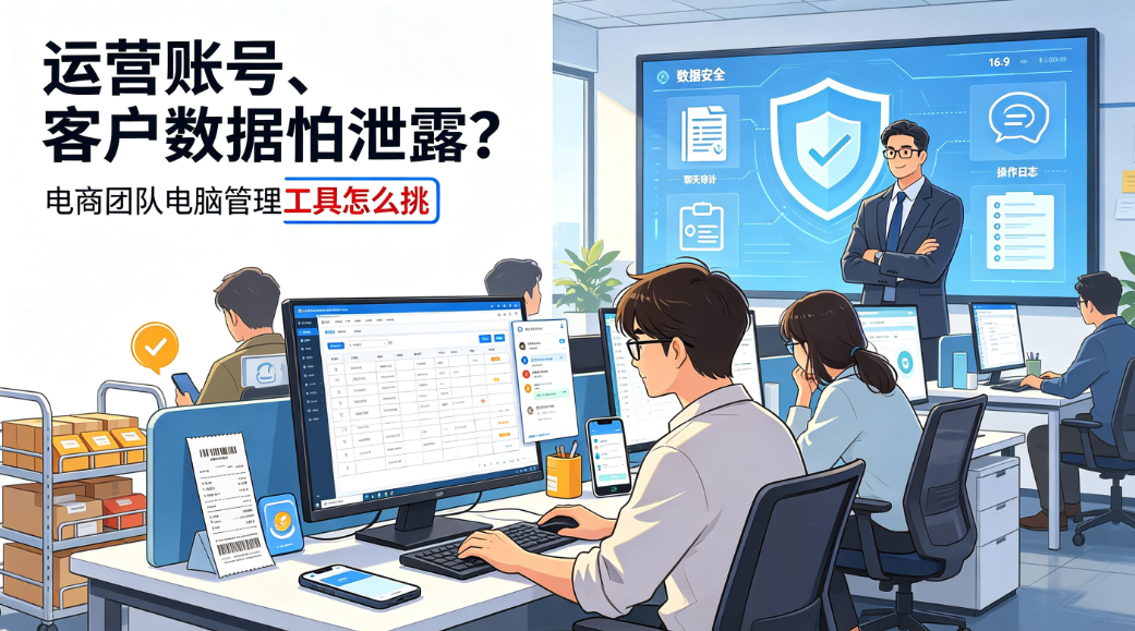 运营账号、客户数据怕泄露?电商团队电脑管理工具怎么挑(图1) image.png