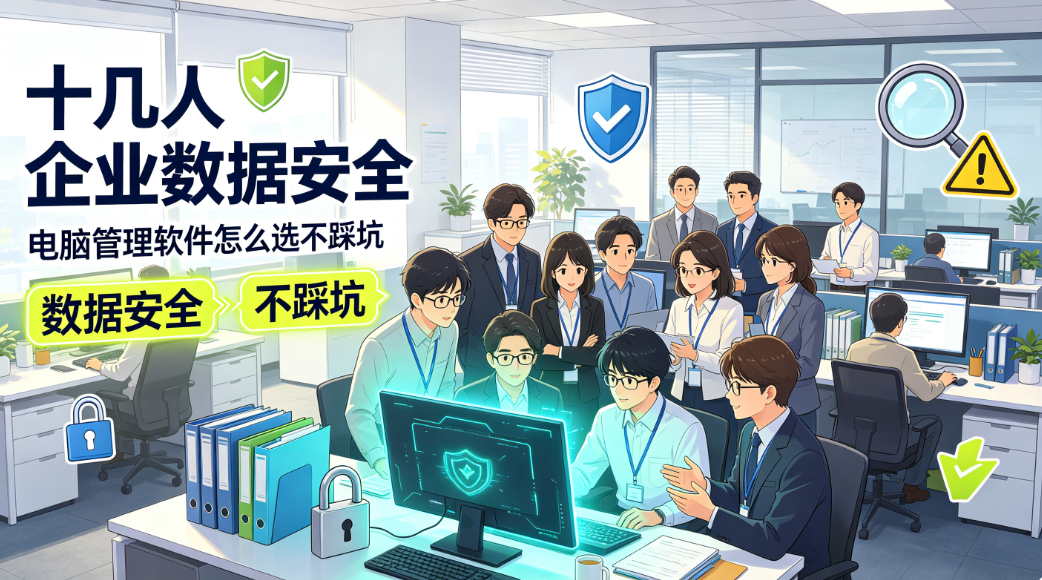 十几人企业数据安全,电脑管理软件怎么选不踩坑(图1) image.png